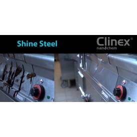 Clinex Shine Steel, γυαλιστικό ανοξείδωτων επιφανειών, 650ml