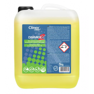 Clinex Dimmex2,  Highly concentrated, foaming formula designed for basic and pre-wash 5L