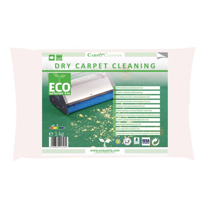 DRY COMPOUND C1210 ECO ecological dry formula for dry carpet & carpet cleaning, without surfactants, 1kg