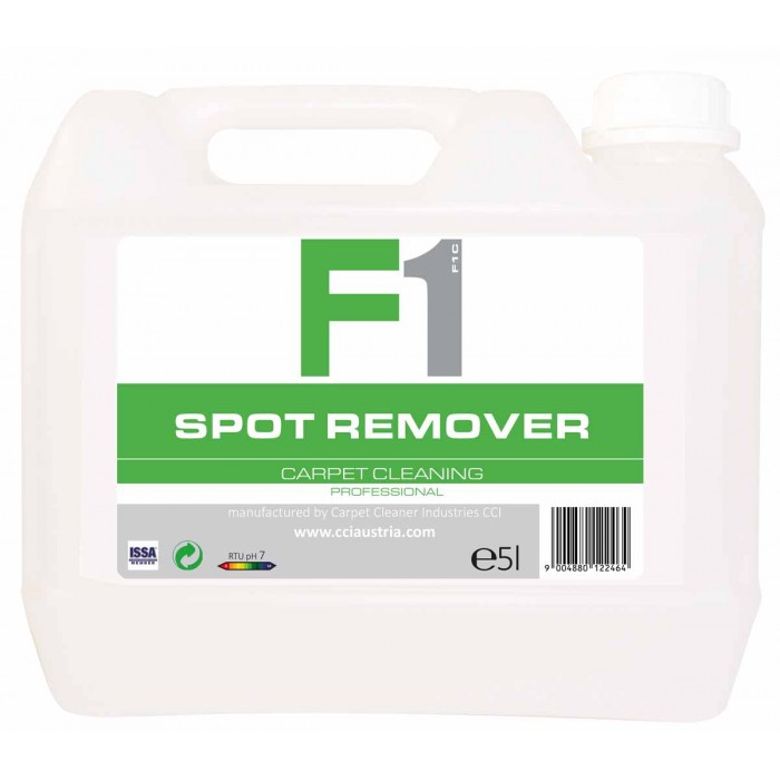 F1 general remover of local carpet and fabric stains, 5Lt