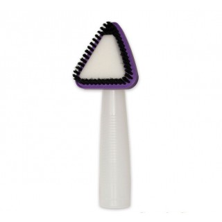 HAND BRUSH, Brush filled with detergent, for cleaning upholstery furniture