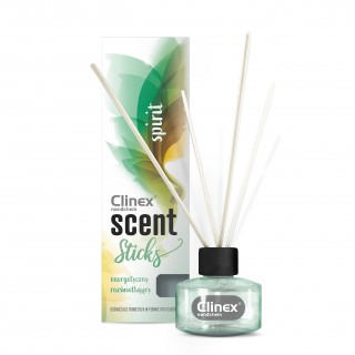 Clinex Scent Sticks Spirit, Αρωματικό χώρου με Sticks,45 ml, με μεγάλη διάρκεια