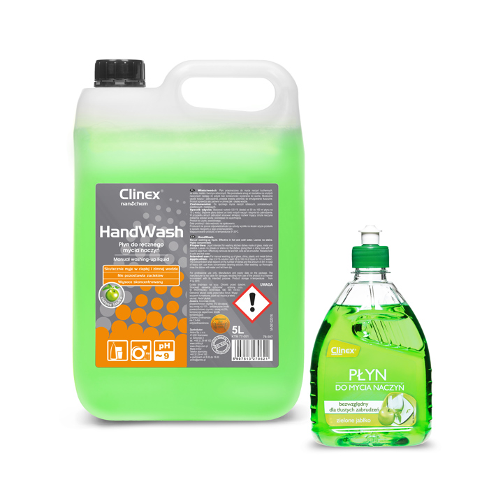 Clinex HandWash, Dishwashing liquid, 500ML ,5L