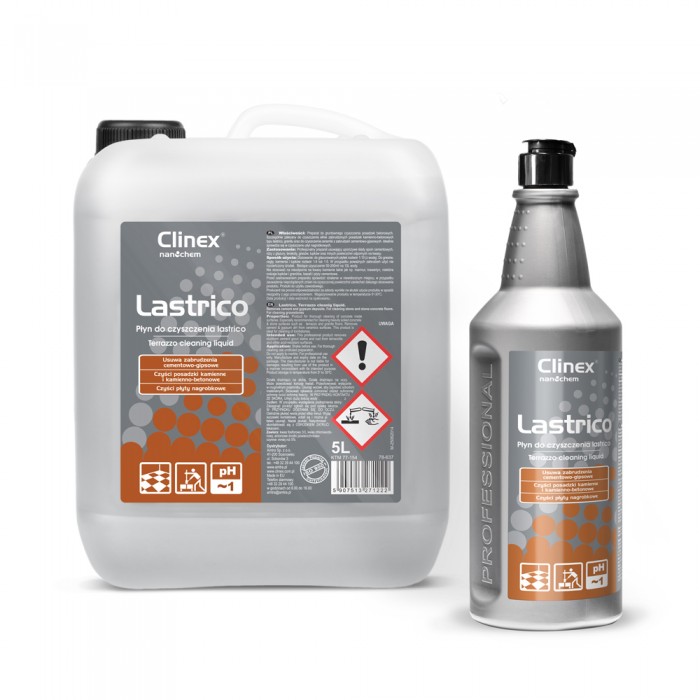 Clinex Lastrico, Terrazzo cleaning liquid, 1L, 5L