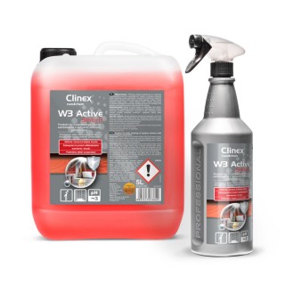 Clinex W3 Active Shield, καθαριστικό μπάνιου με ενεργή προστασία, 1L , 5L